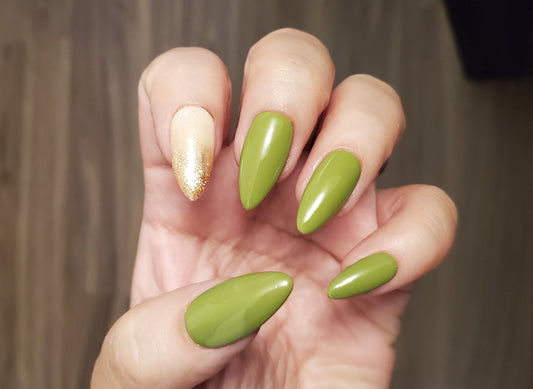 Olive and Gold