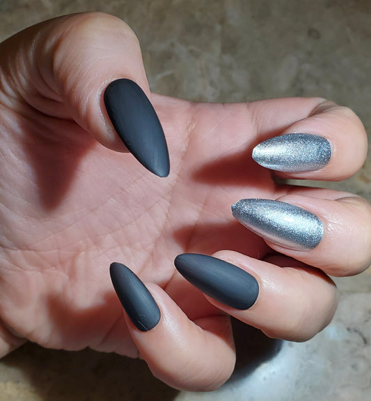 Black & Silver