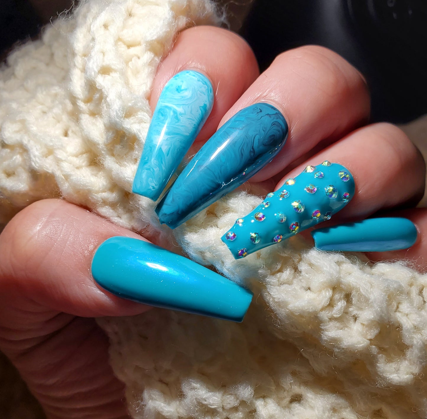 Studded Marble