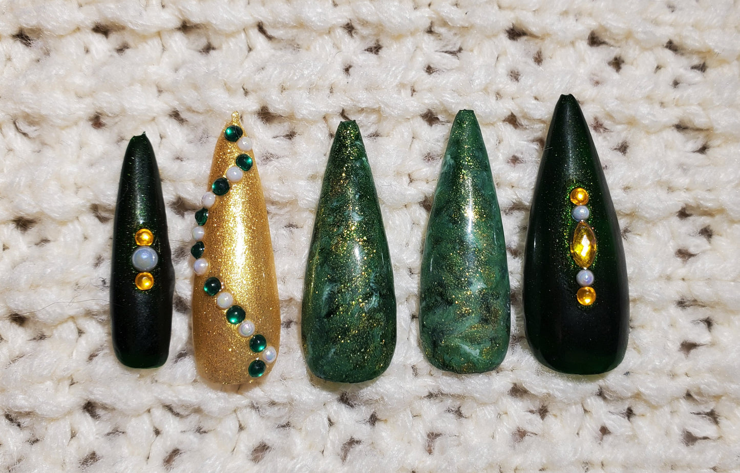 Emeralds, Pearls, and Gold